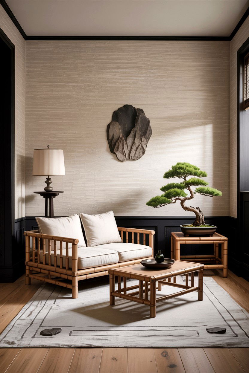 Japandi Living Room - 30 living room decor ideas