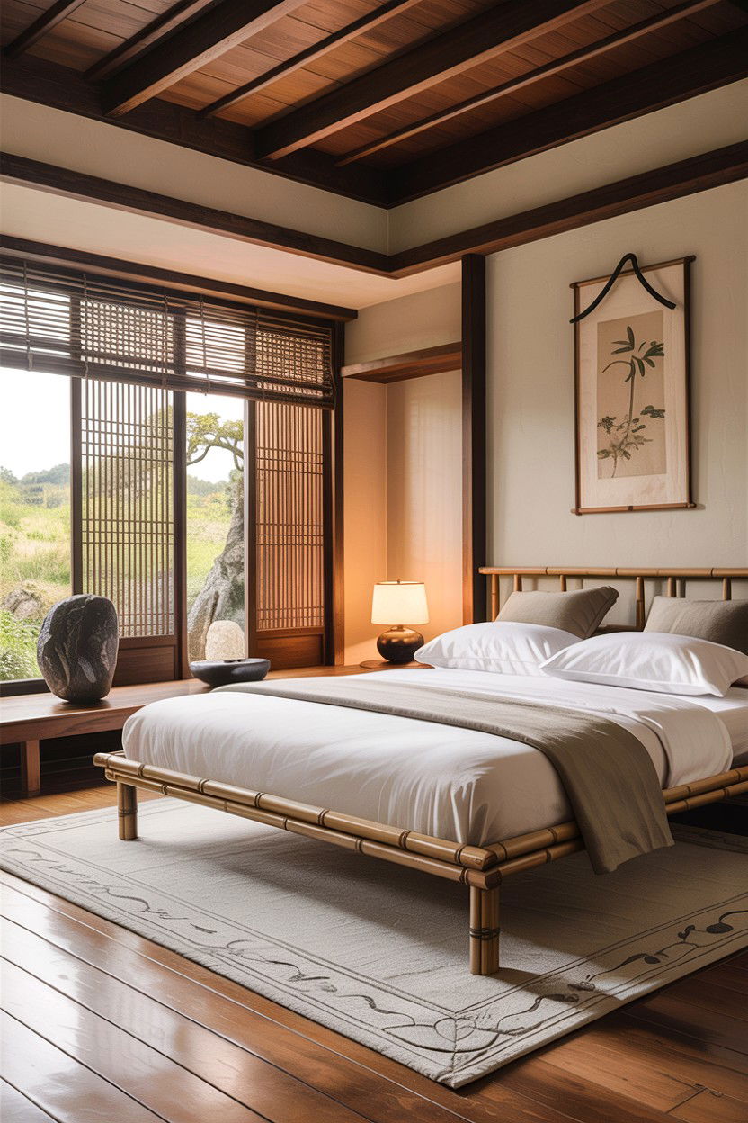 Japandi Master Bedroom - 30 easy bedroom ideas