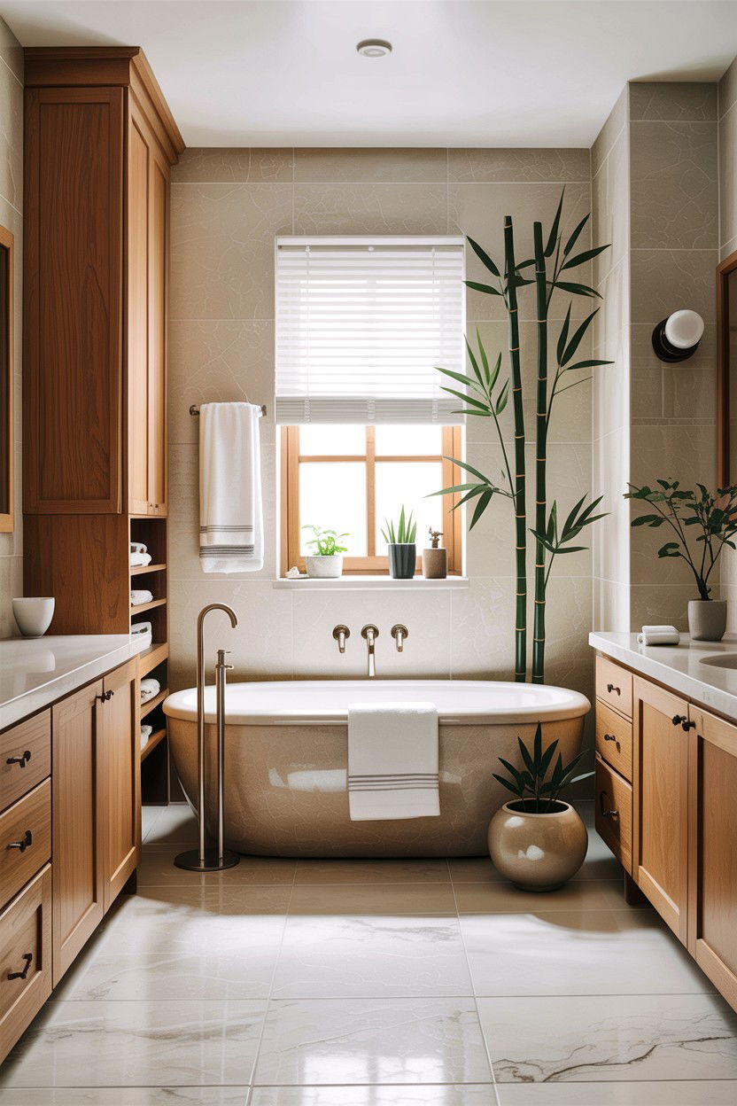 Japandi bathroom - 30 amazing bathroom ideas