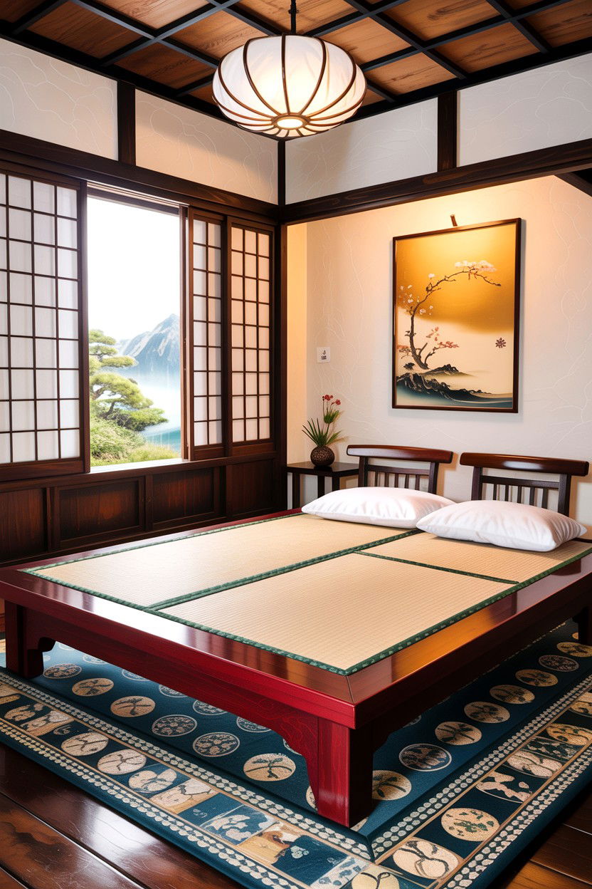 Japanese Tatami Bed - 30 bedroom low profile beds