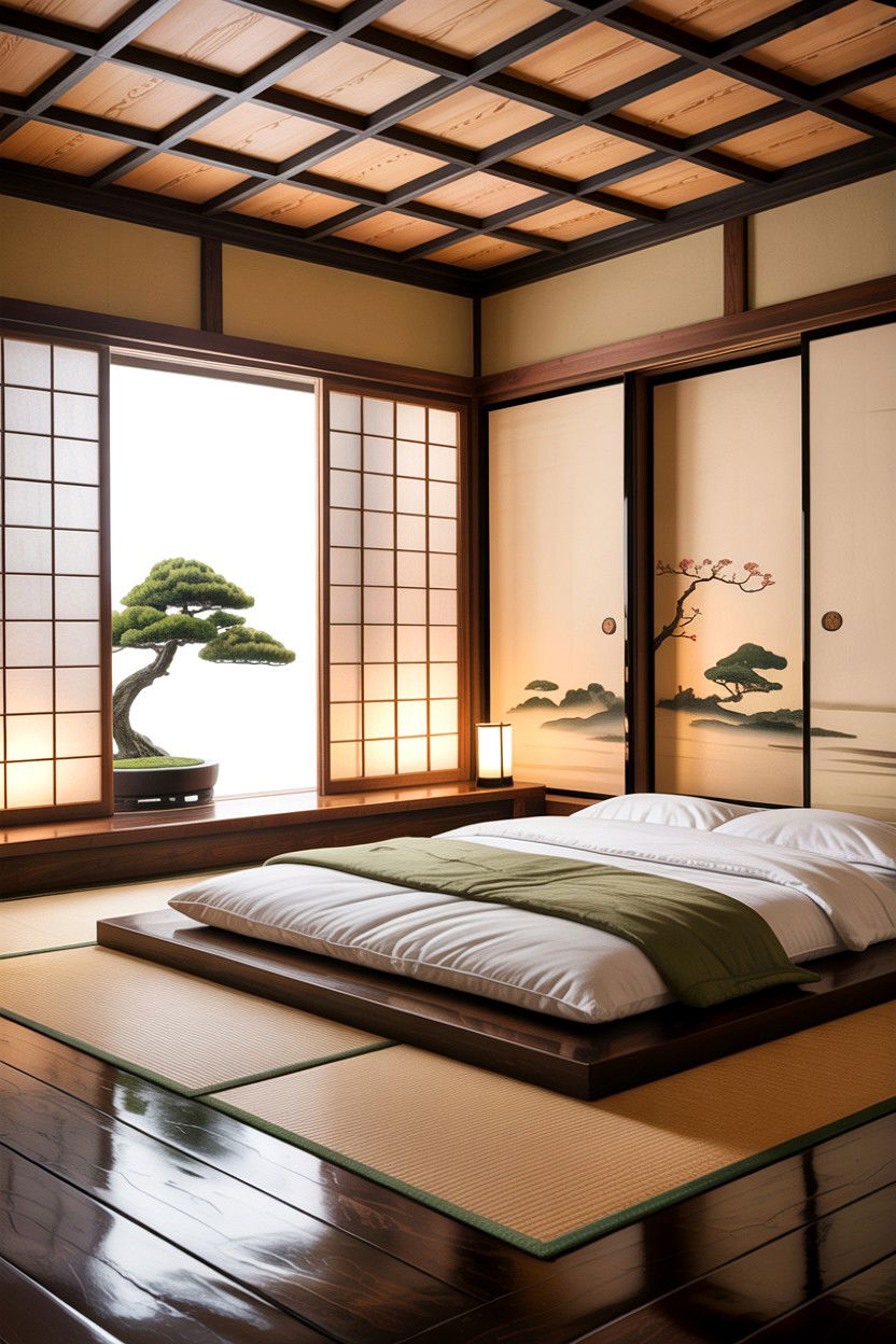 Japanese Zen Bedroom - 30 architect bedroom ideas