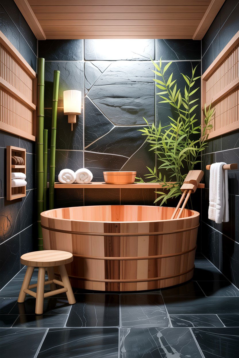 Japanese soaking tub - 30 inspiring bathroom ideas
