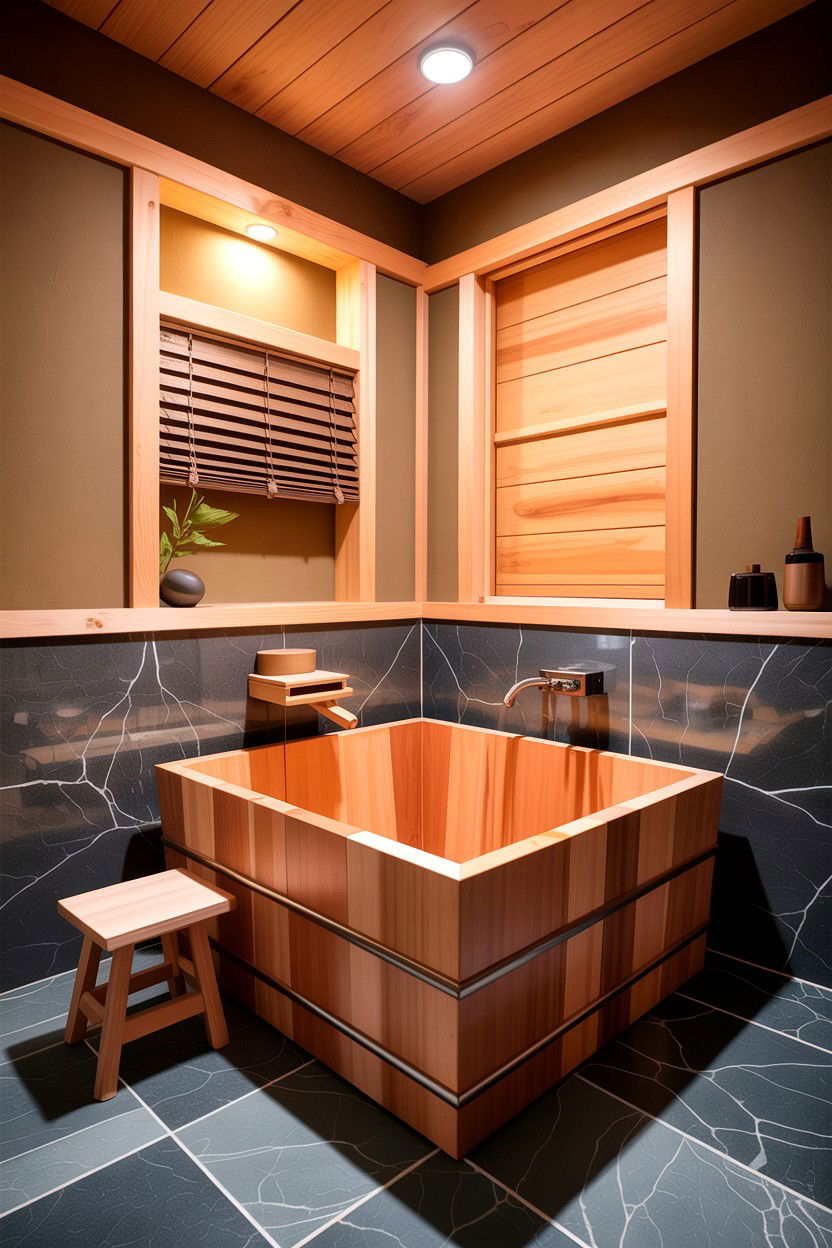 Japanese soaking tub - 30 architect designed bathroom ideas