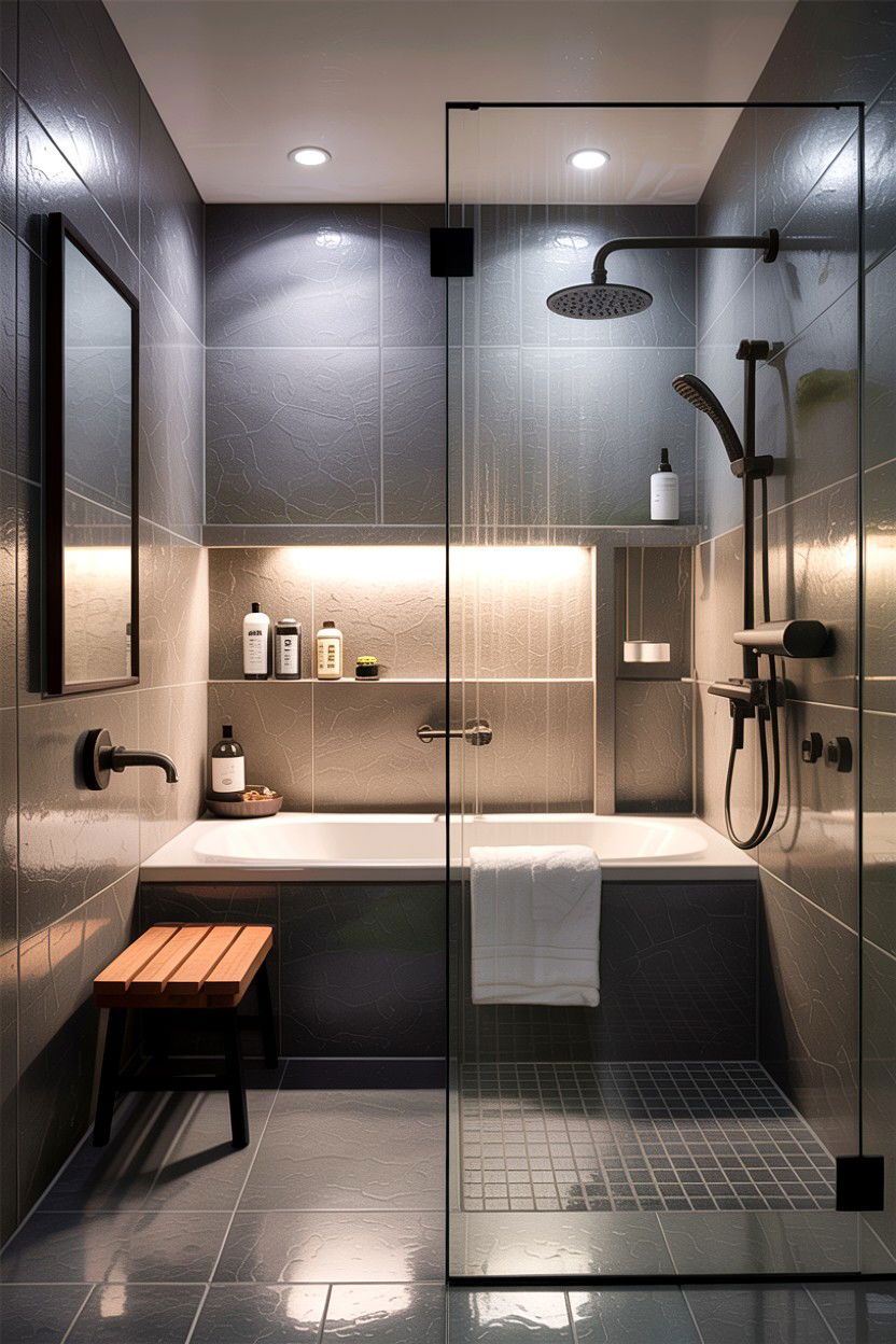 Japanese wet room layout - 30 Japanese bathroom ideas
