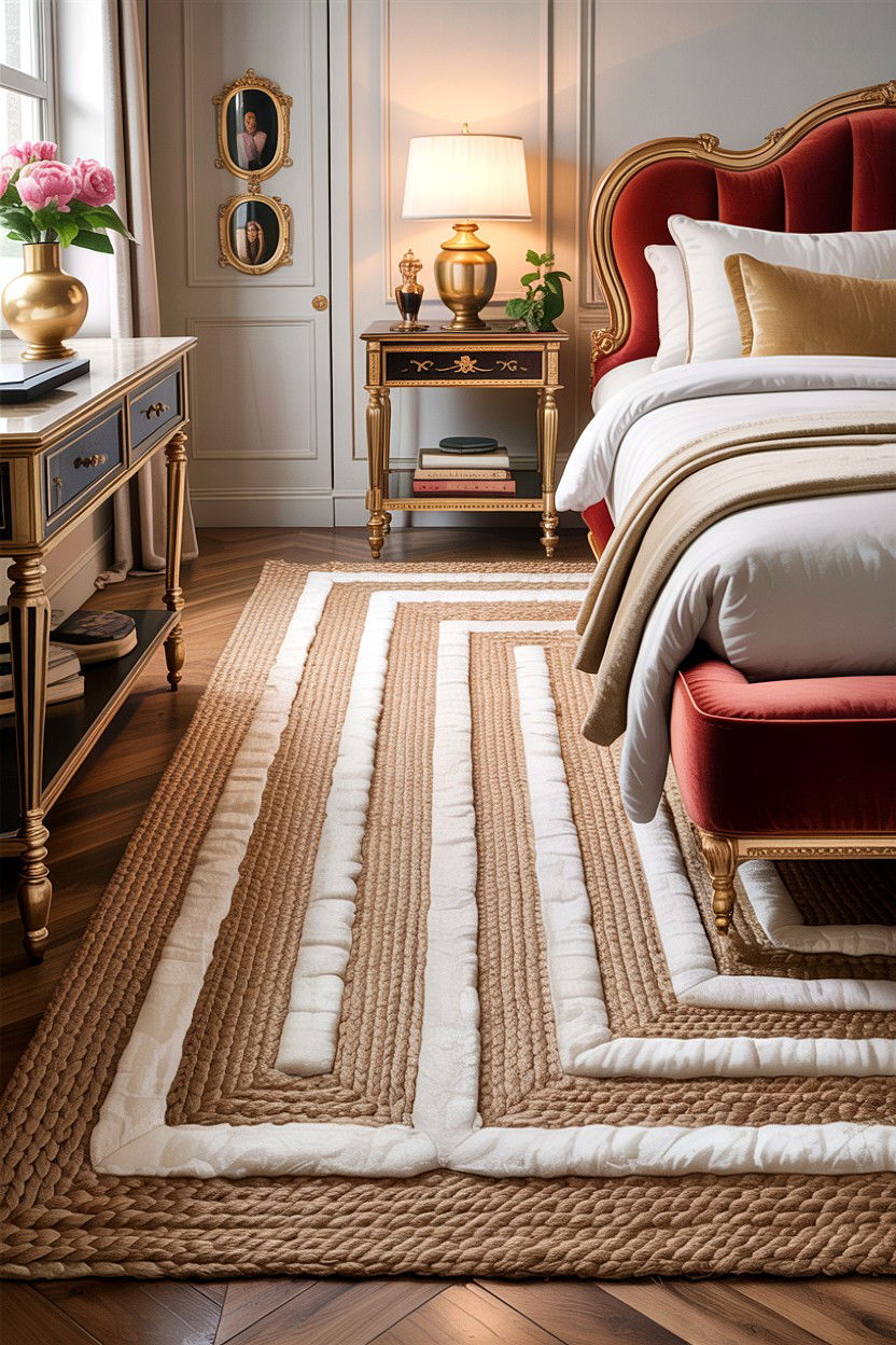 30 Natural Bedroom Jute Rugs for a Cozy, Earthy Feel