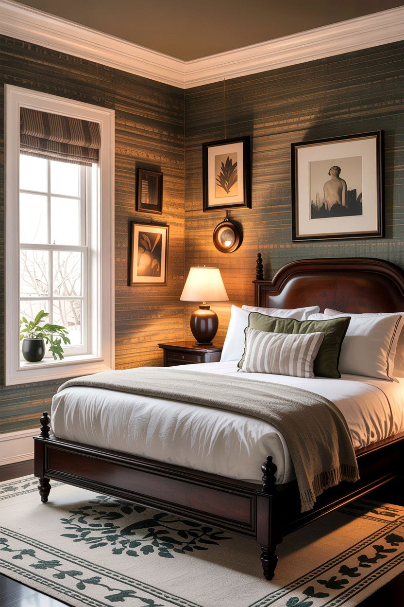 Jute Wallpaper - 30 jute bedroom ideas