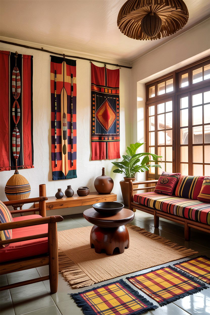 Kenyan Living Room - 30 African living room ideas