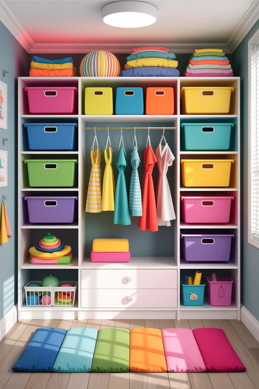 Kids bedroom closet - 30 bedroom closet systems