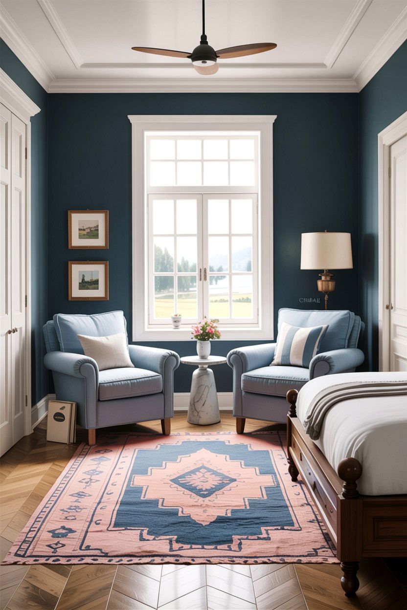 L shaped bedroom with sitting area - 30 L-shaped bedroom ideas