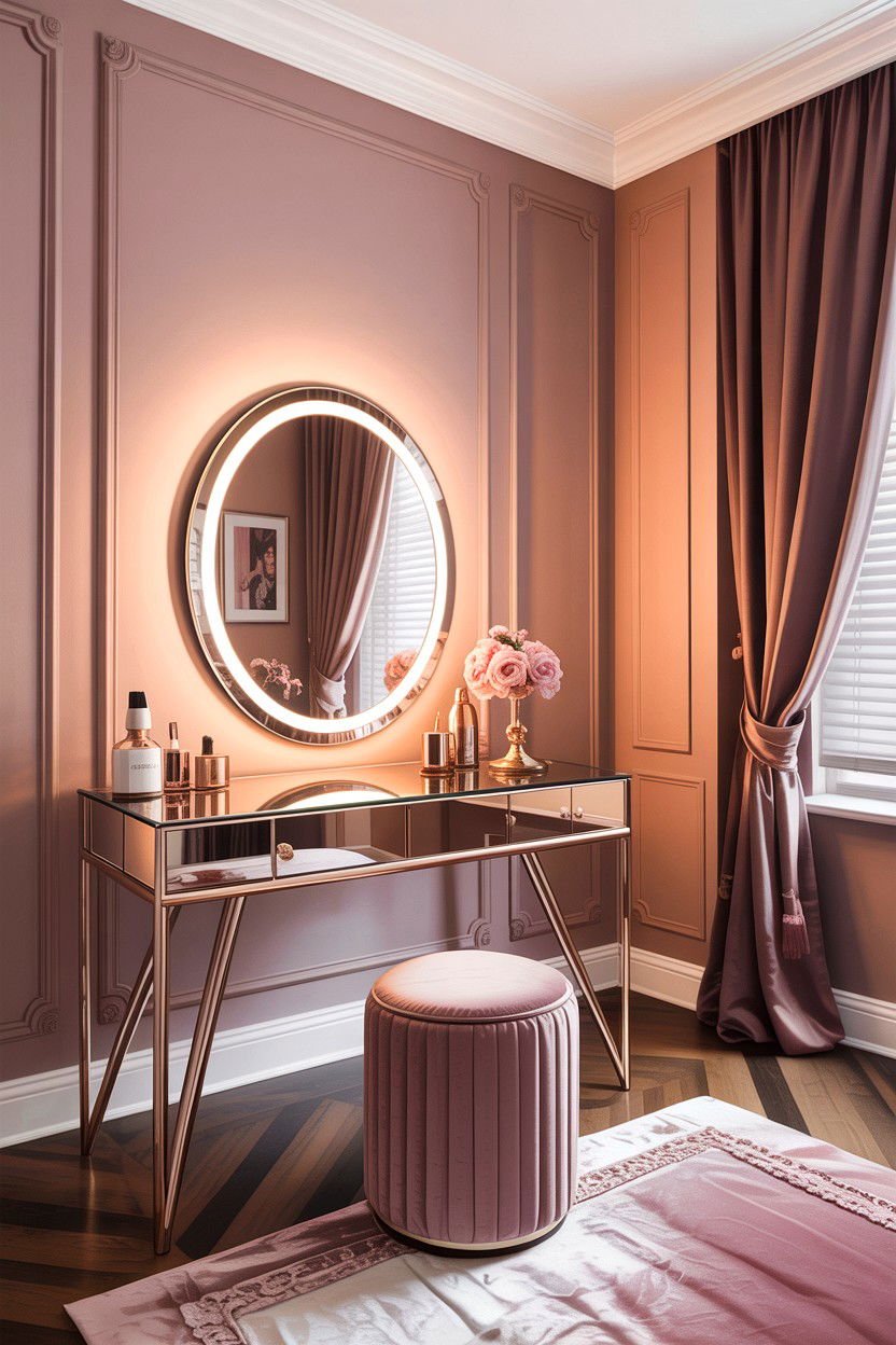 L shaped bedroom with vanity - 30 L-shaped bedroom ideas