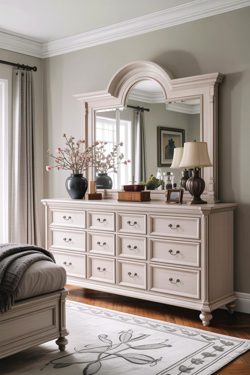 Large White Dresser - 30 bedroom white dressers