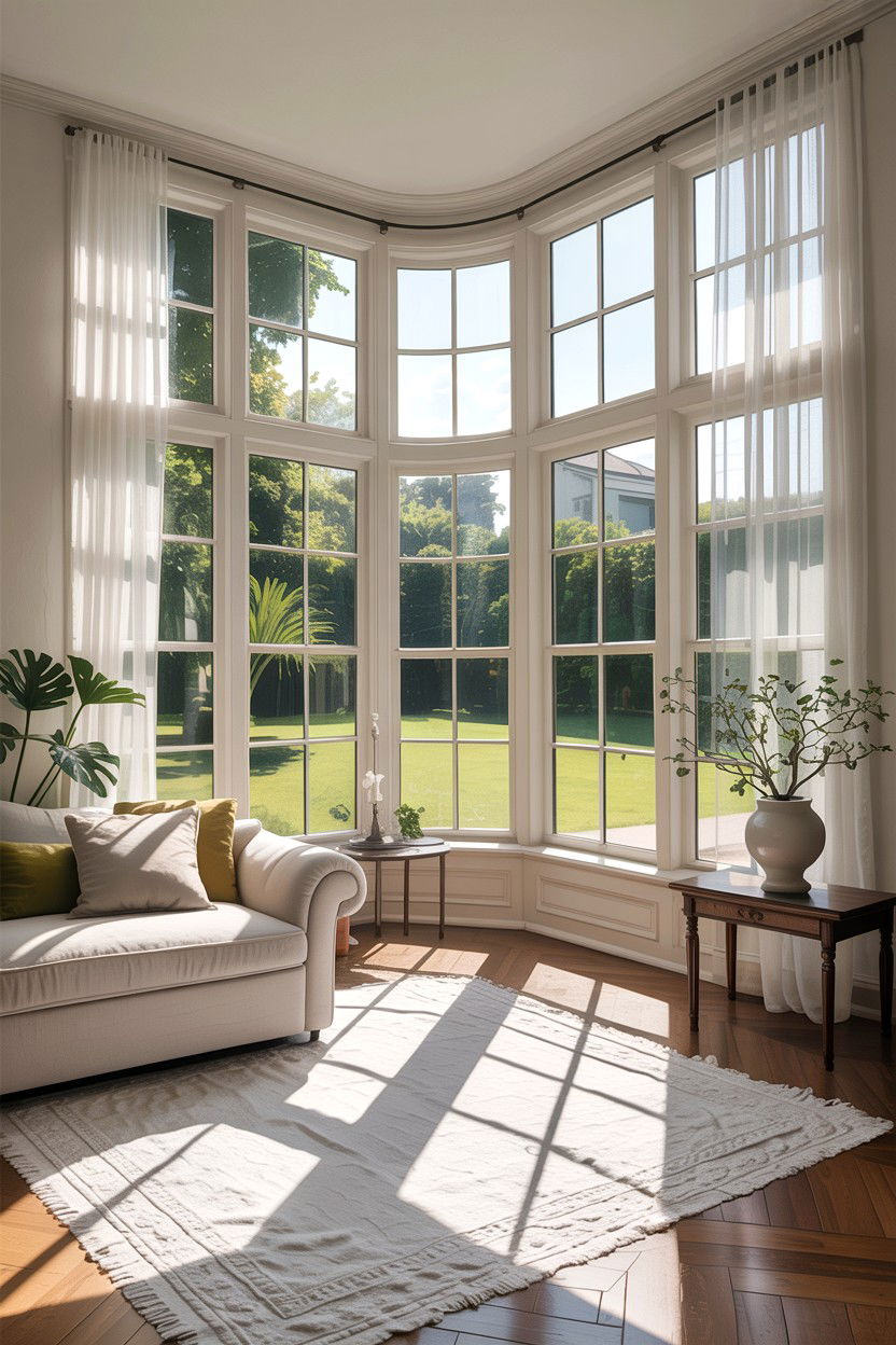 Large Window Living Room - 30 California casual living room ideas