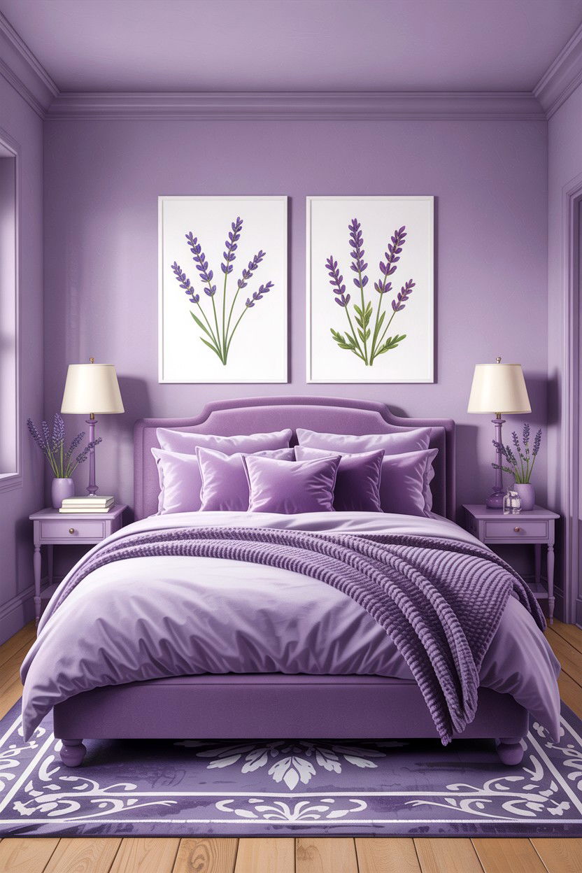 Lavender Dream Bedroom - 30 fairy tale bedroom ideas