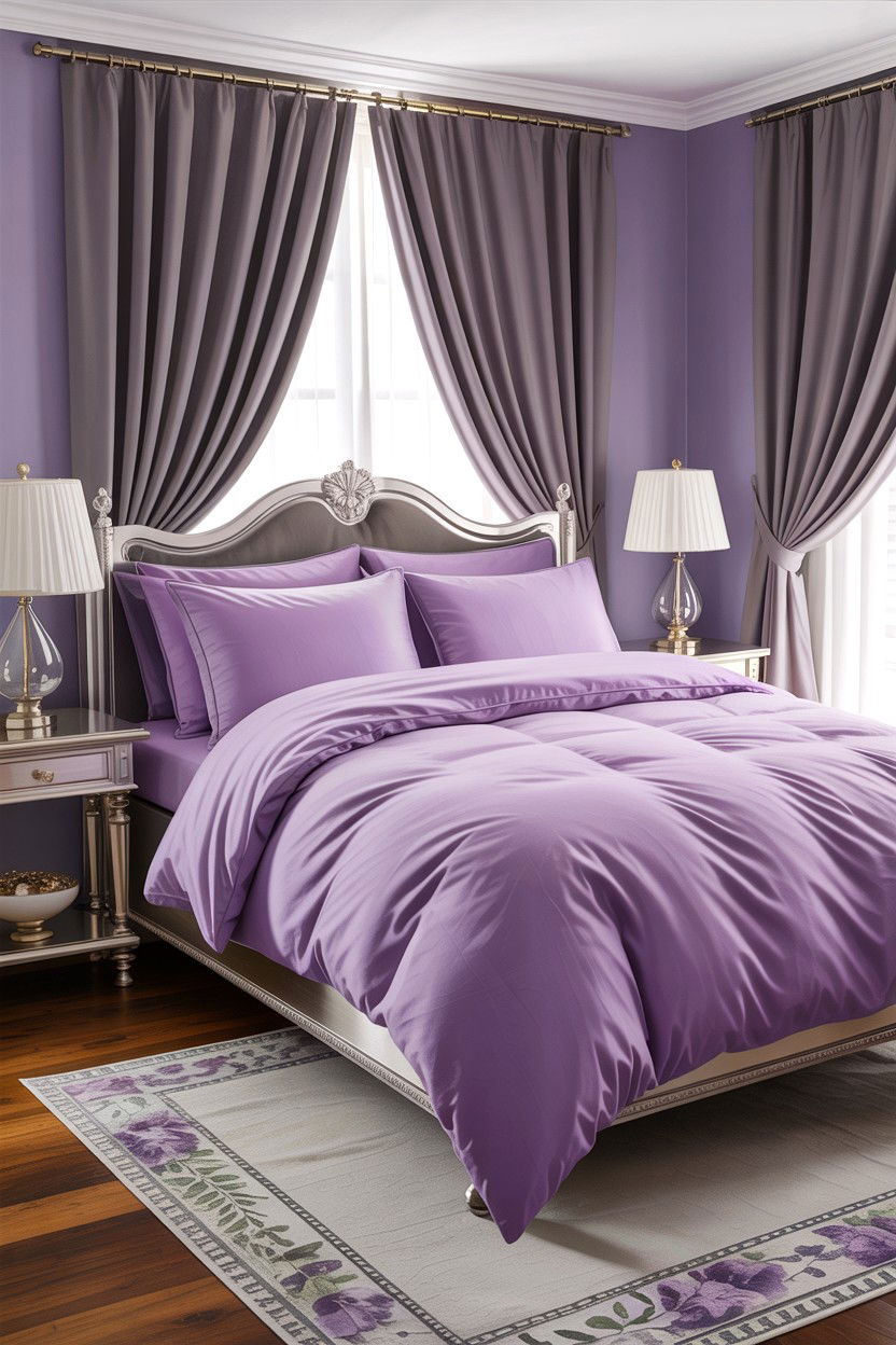 Lavender Purple Duvet Cover - 30 bedroom duvet covers