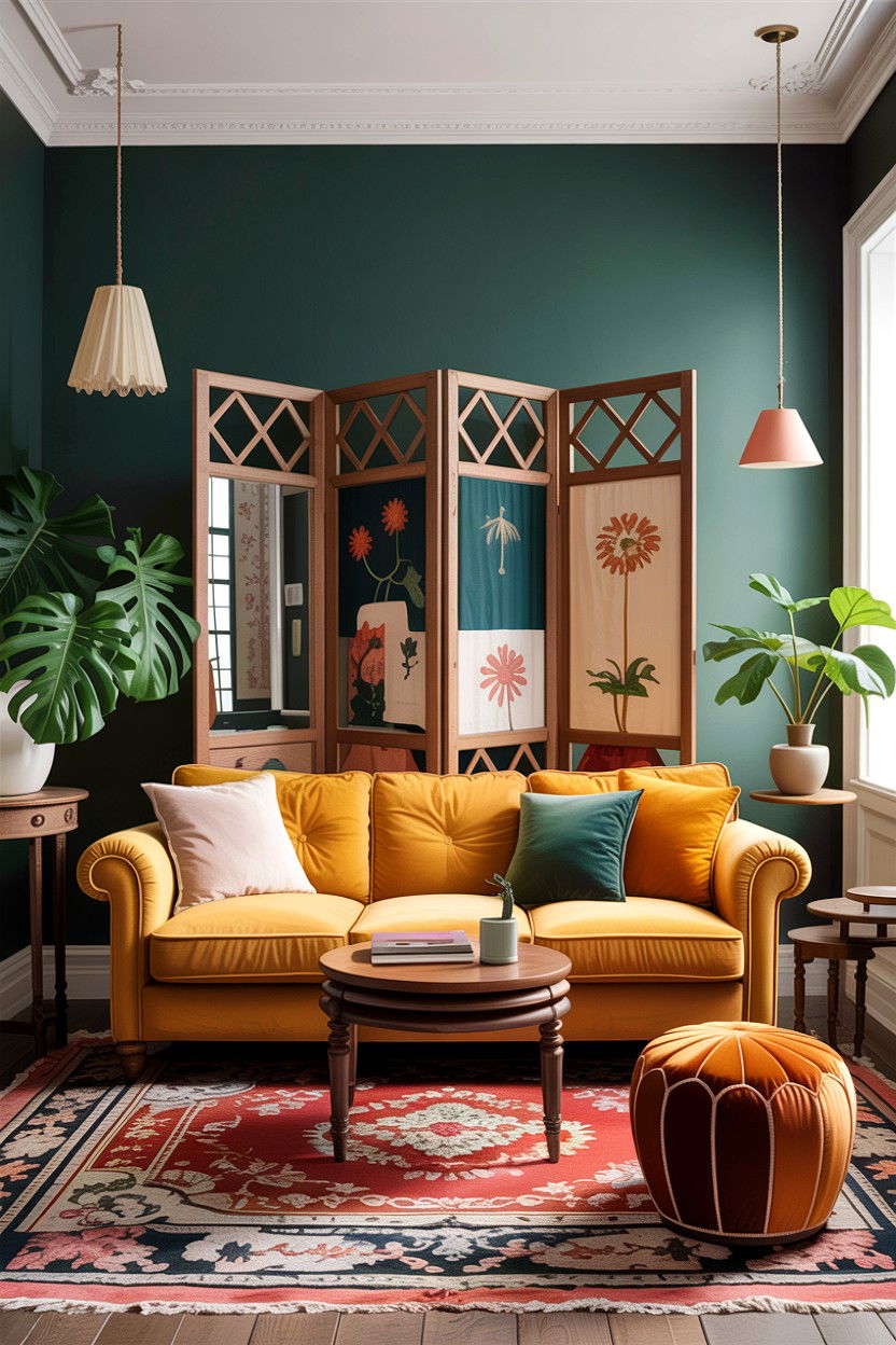 Layered Furniture Design - 30 living room Edwardian furniture ideas