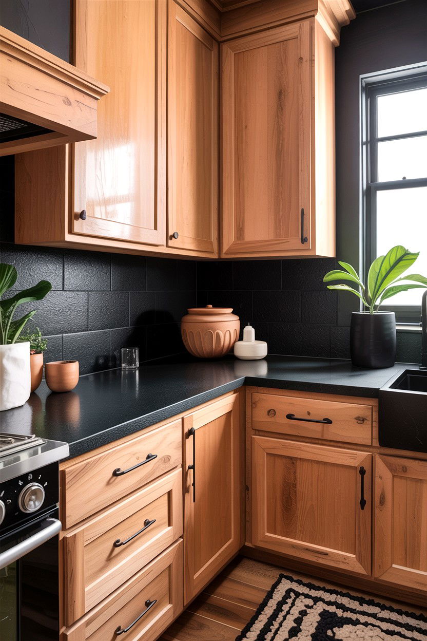 Leathered granite texture - 30 granite bathroom ideas