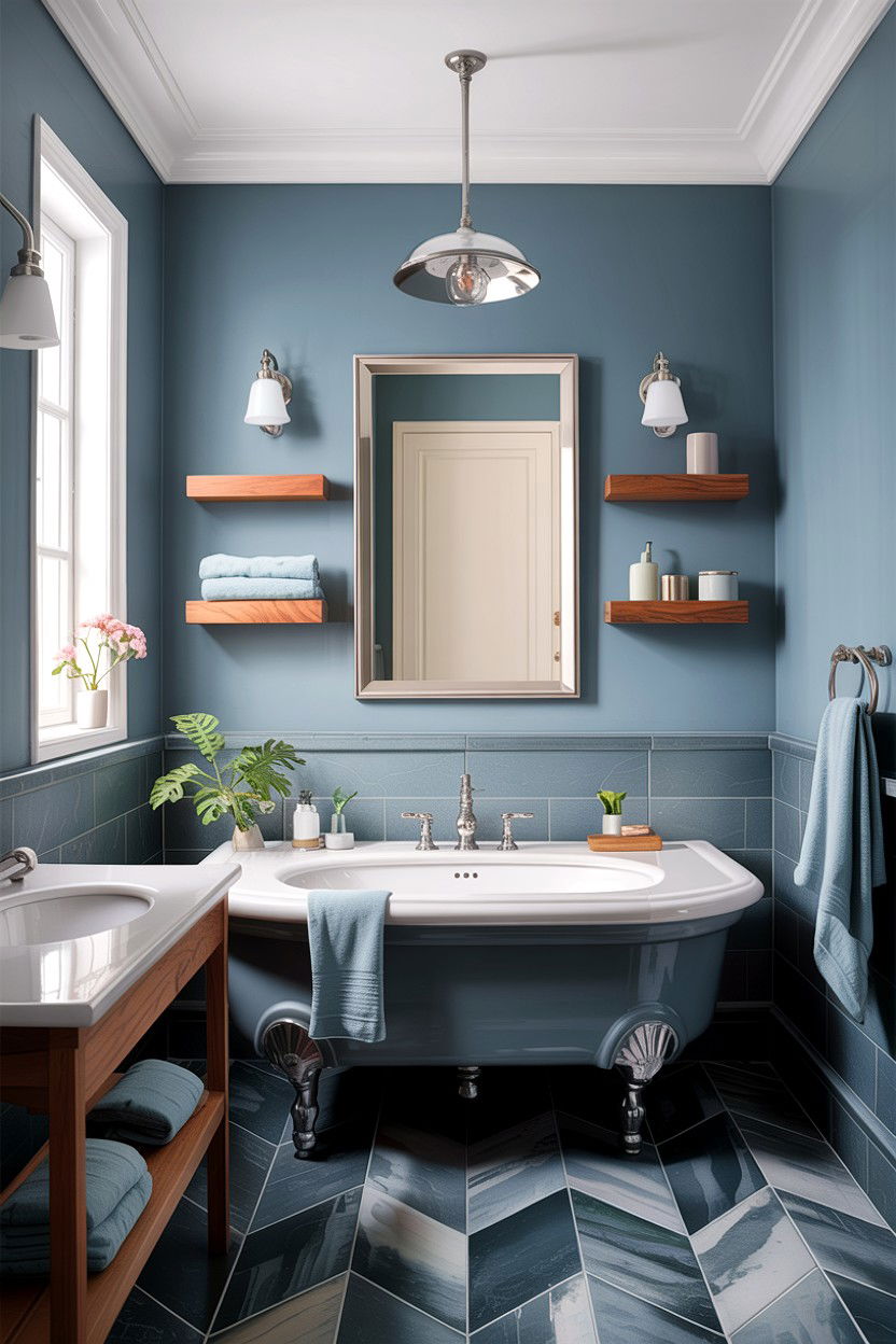 Light Blue Grey Bathroom - 30 light blue bathroom ideas