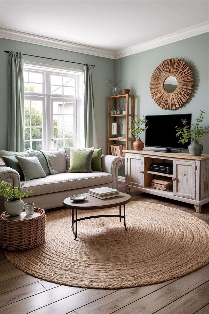 Light Grey Rustic Living Room - 30 rustic grey living room ideas