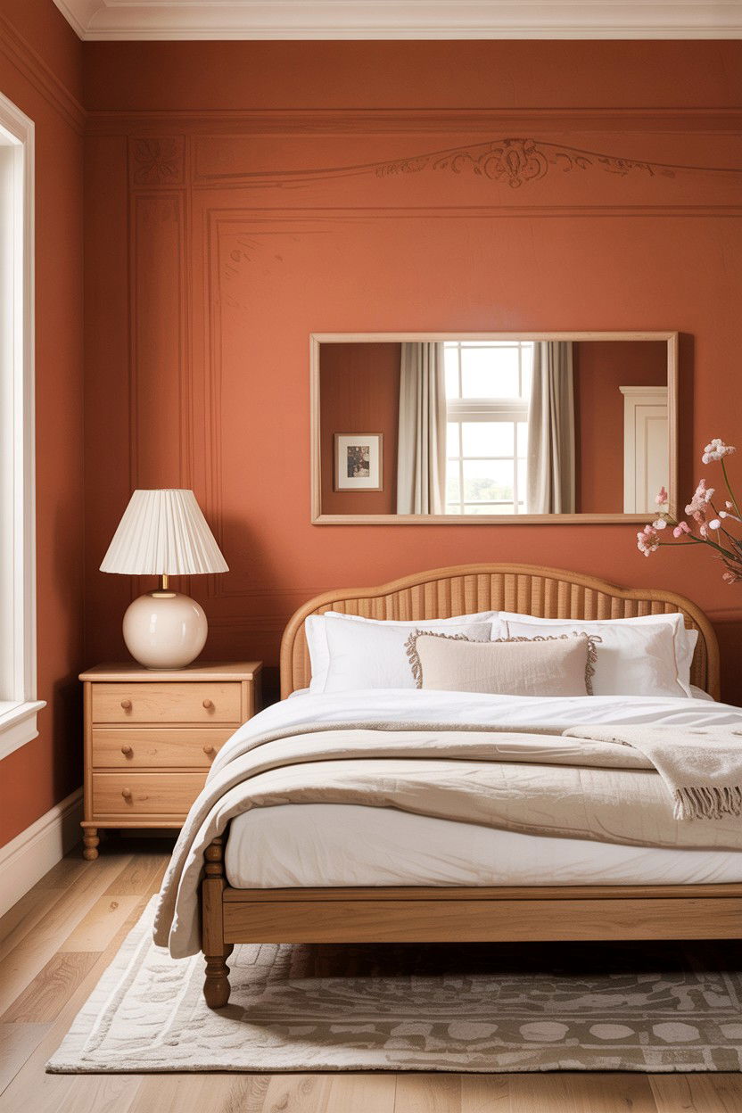 Light Terracotta Bedroom Paint - 30 bedroom terracotta walls
