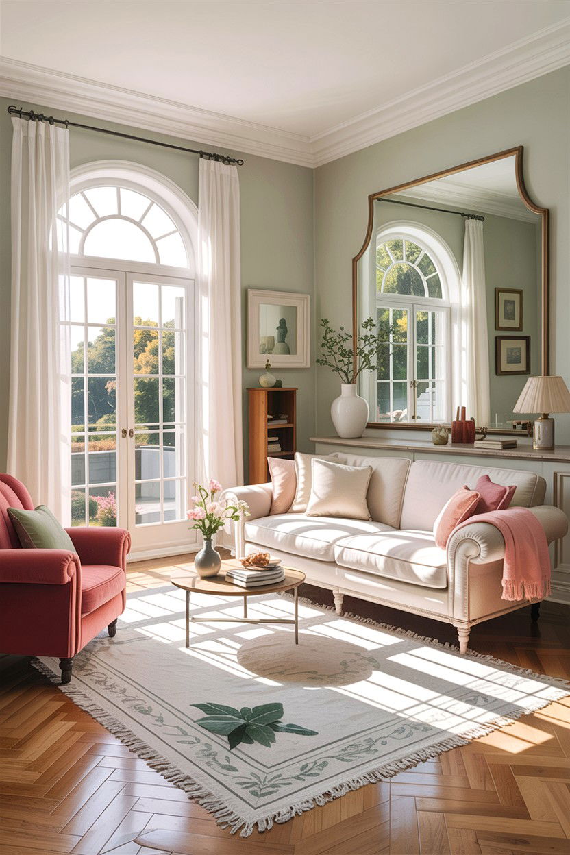 Light and airy living room - 30 coastal chic living room ideas