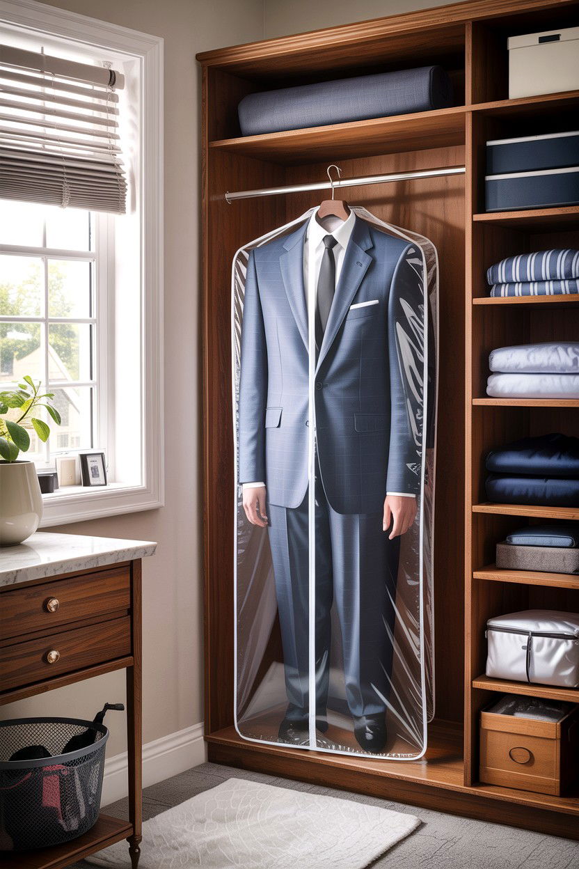 Lightweight Suit Cover - 30 bedroom suit bags