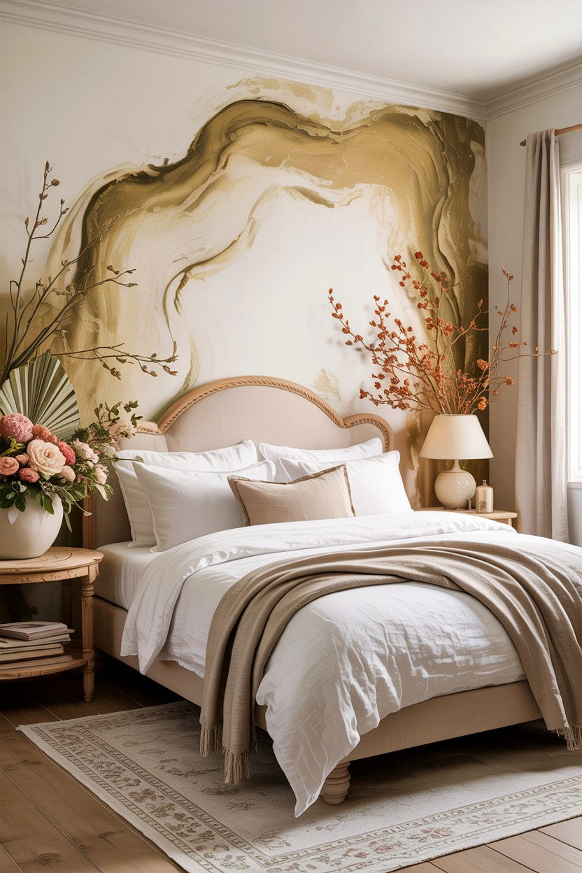 Limewash Paint - 30 bedroom accent walls