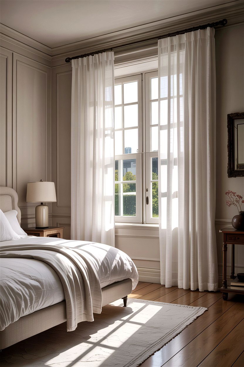 Linen Curtains For Bedroom - 30 linen bedroom ideas