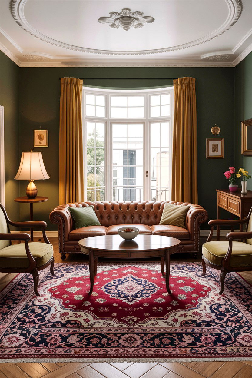 Living Room Conversation Set - 30 living room Edwardian furniture ideas