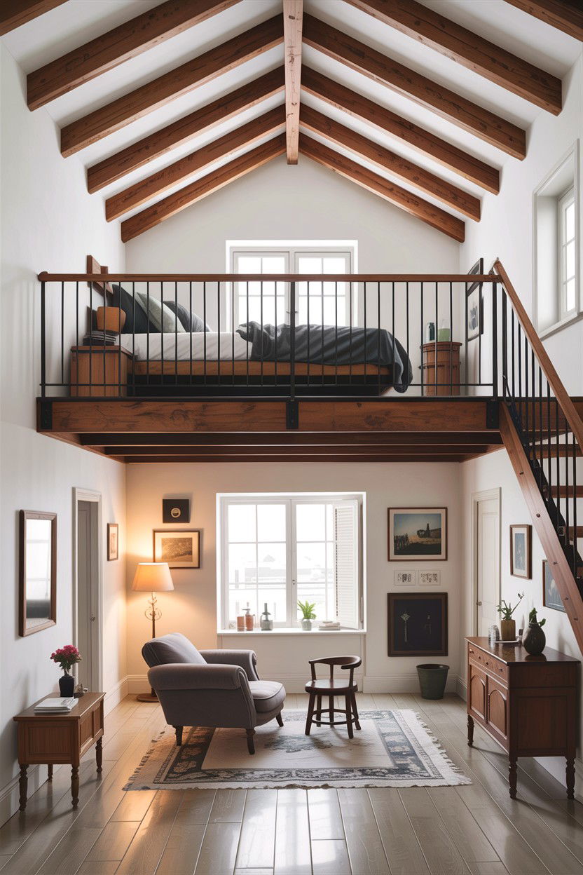 Loft Bedroom - 30 bedroom photography ideas