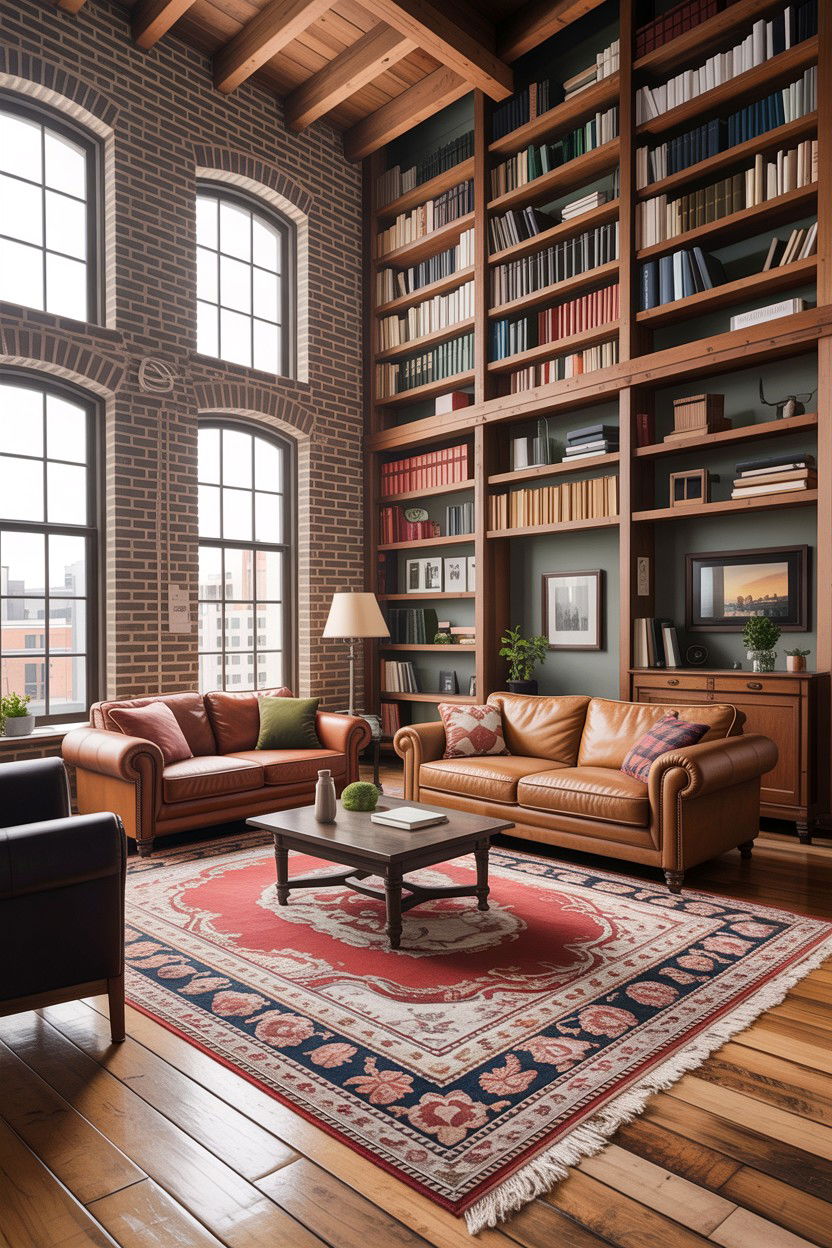 Loft Living Room - 30 easy living room ideas