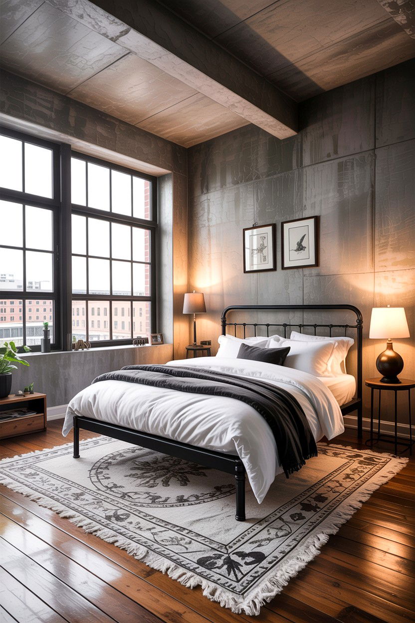 Loft Style Bedroom - 30 easy bedroom ideas