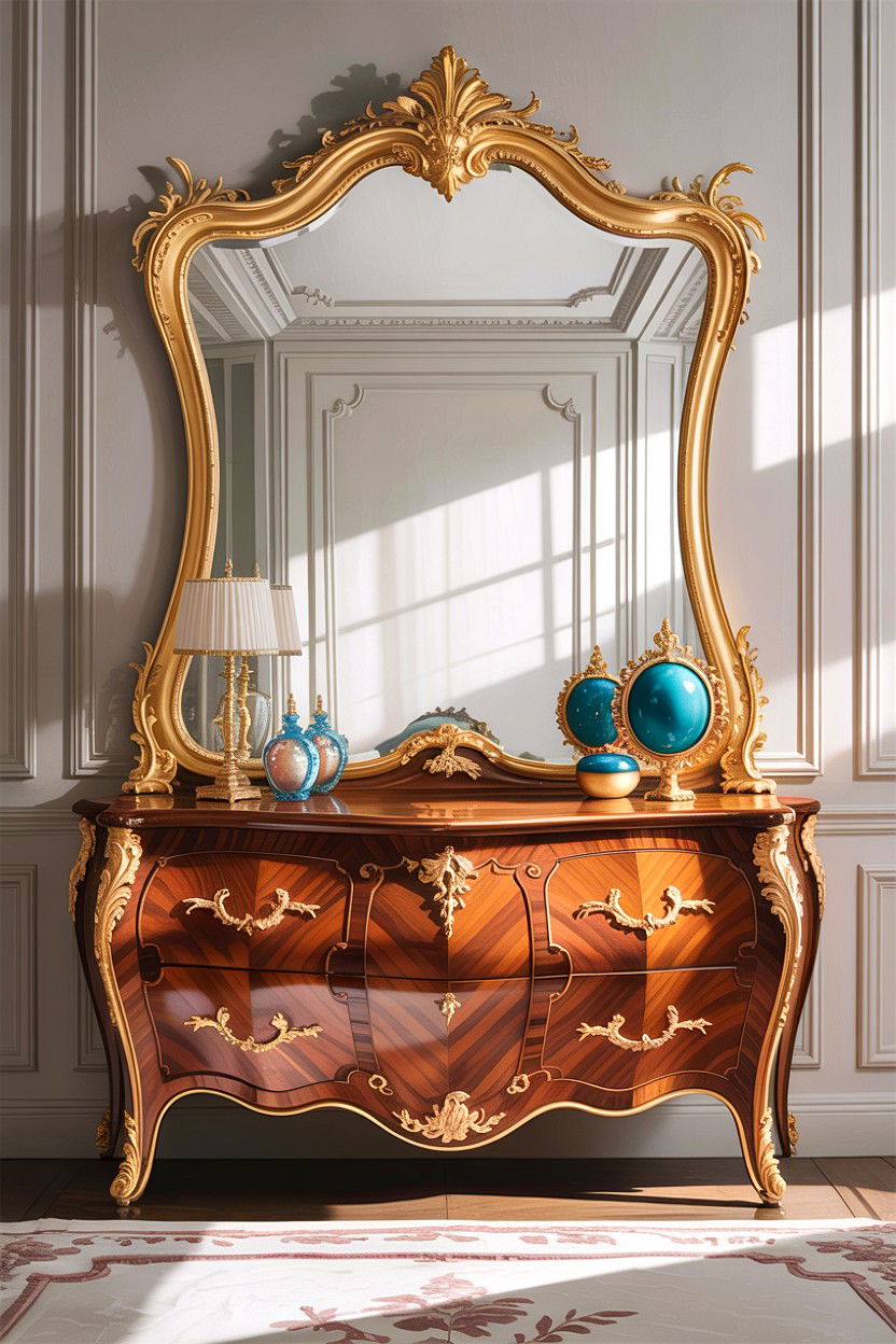 Louis XV Dresser - 30 bedroom vintage dressers