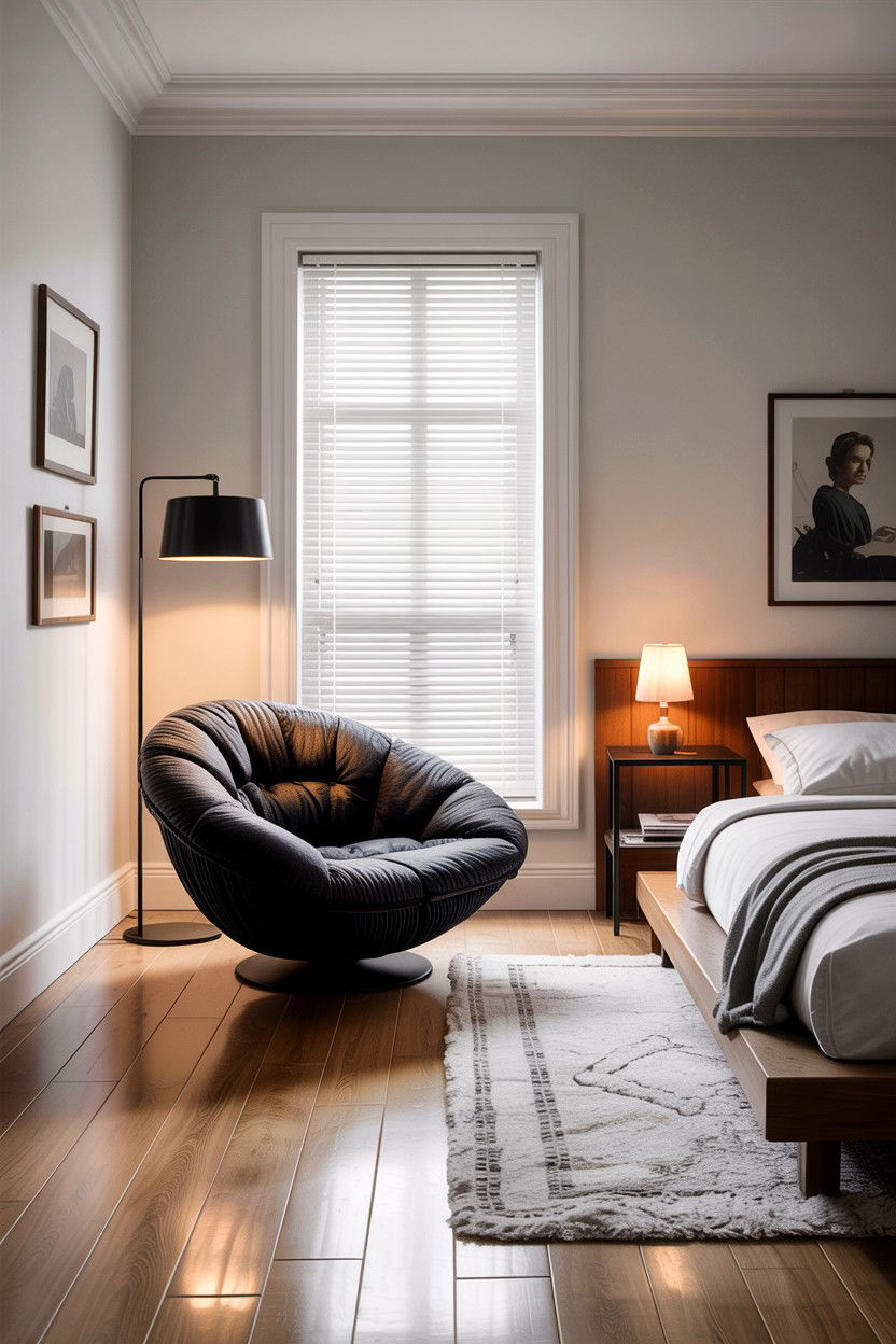 Low Profile Chair - 30 bedroom chairs