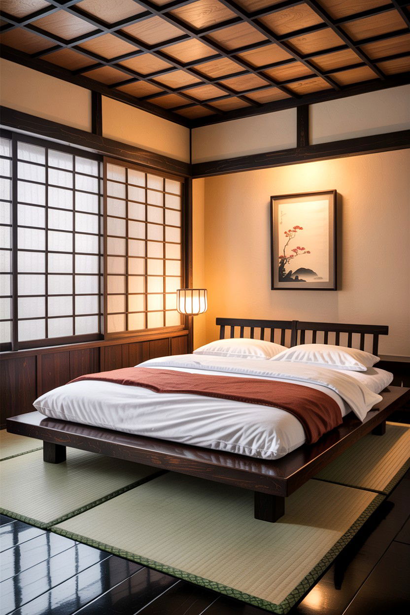 Low Profile Japanese Bed - 30 bedroom furniture ideas