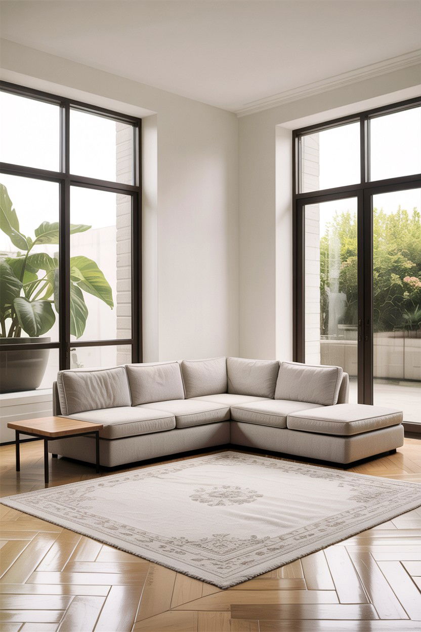 Low Profile Sectional - 30 living room designer furniture ideas