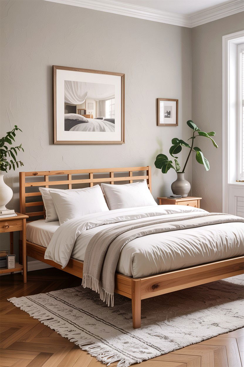 Low Profile Slat Bed - 30 bedroom low profile beds