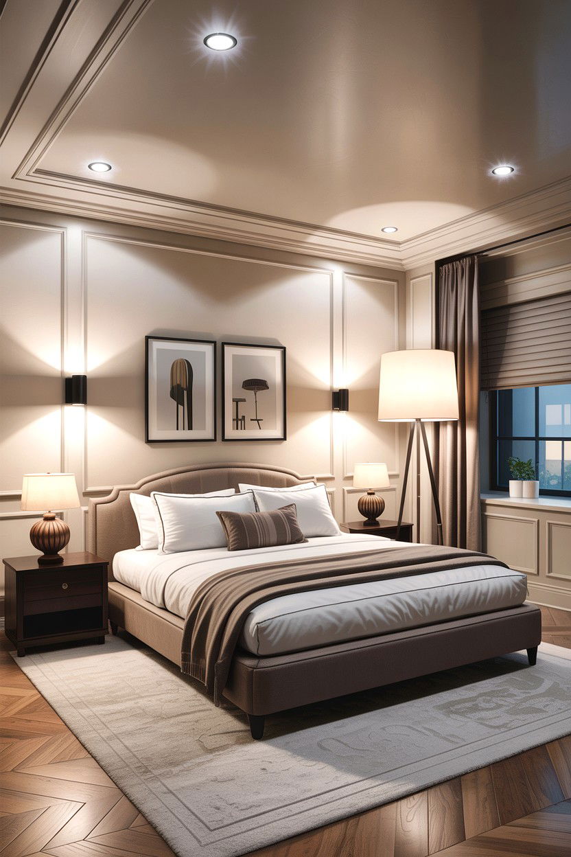 Low ceiling bedroom lighting - 30 bonus room to bedroom ideas