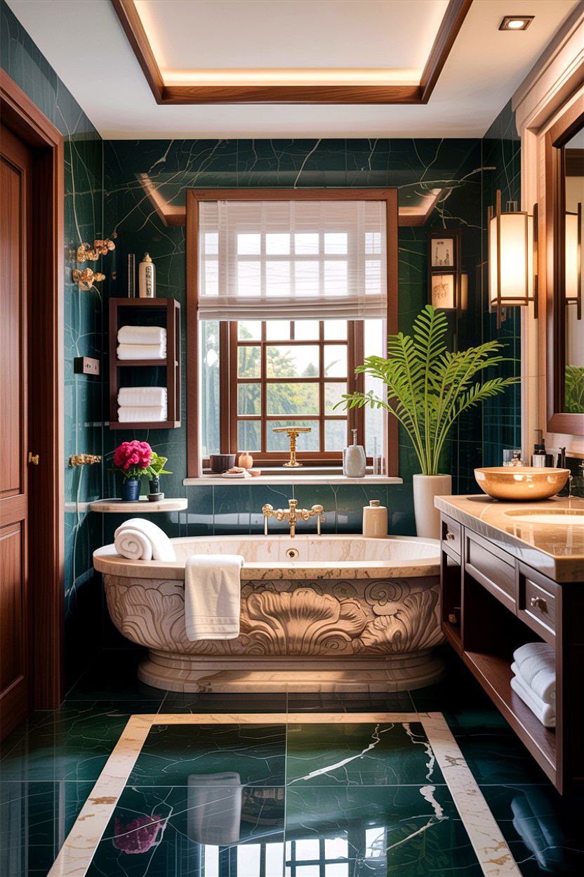 Luxury Asian bathroom - 30 Asian bathroom ideas