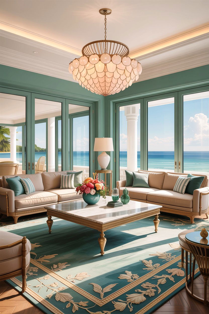 Luxury Beach Living Room - 30 beach house living room ideas