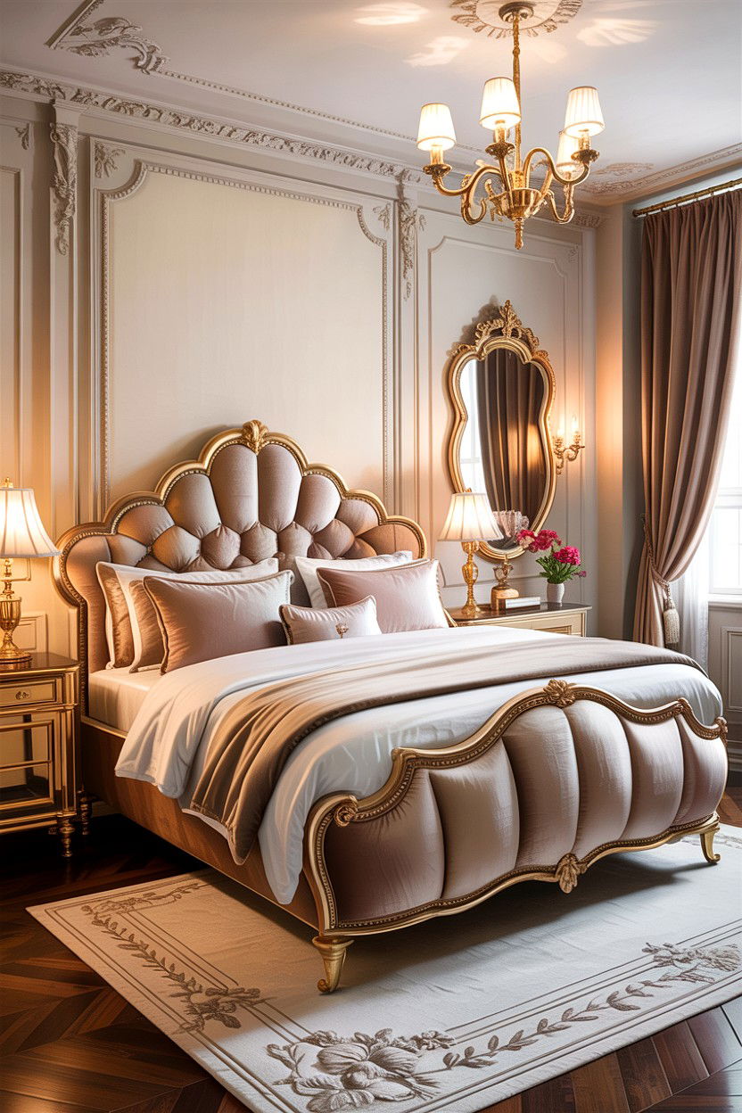 Luxury Beige Bedroom - 30 warm beige bedroom ideas