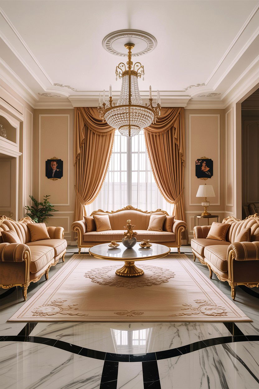 Luxury Beige Living Room - 30 all beige living room ideas