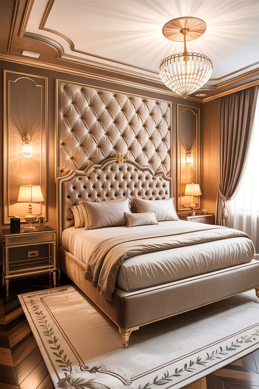 Luxury Beige Master Suite - 30 bedroom beige walls