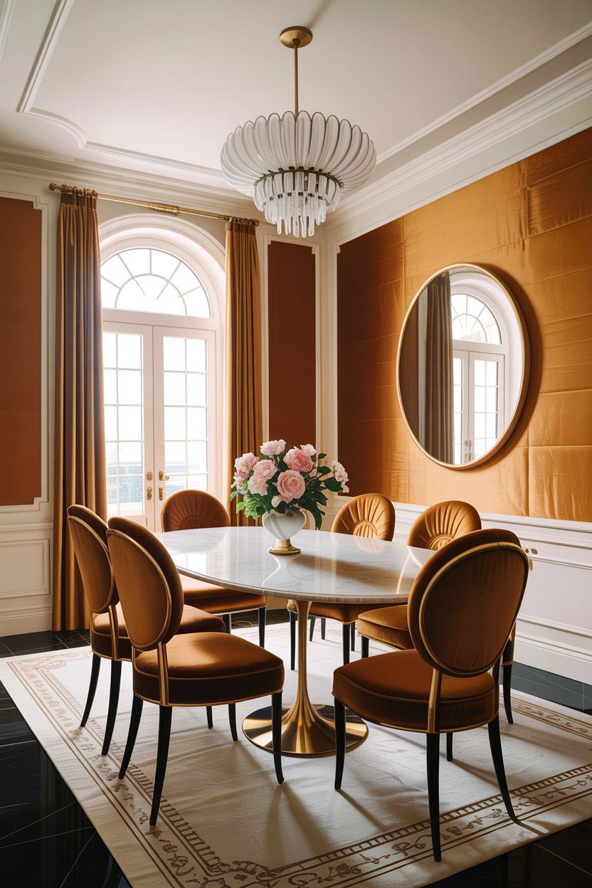 Luxury Dining Room - 30 tan and white dining room ideas