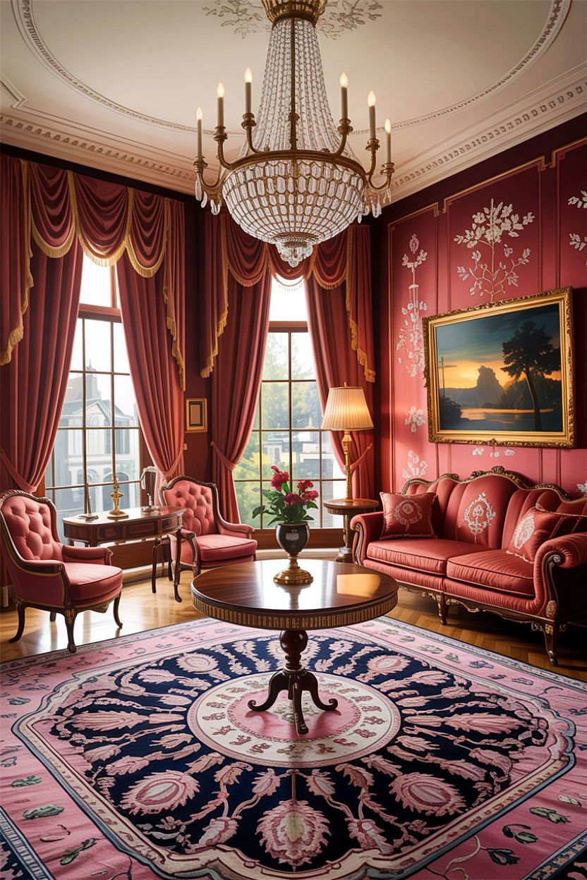 Luxury Edwardian living room - 30 Edwardian living room ideas