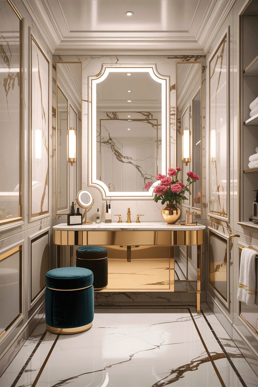 Luxury Guest Bathroom - 30 guest bath decor ideas