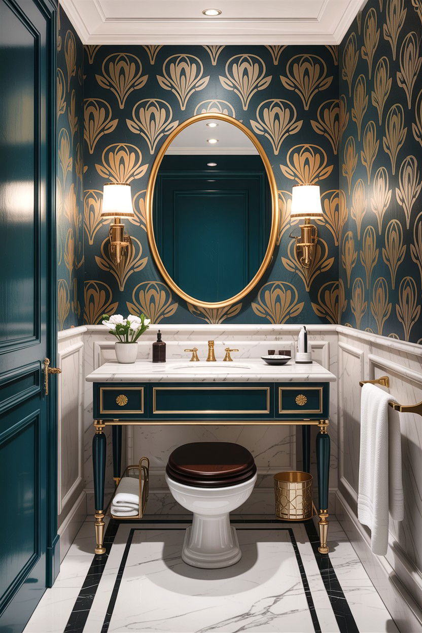 Luxury Guest Toilet - 30 downstairs bathroom ideas