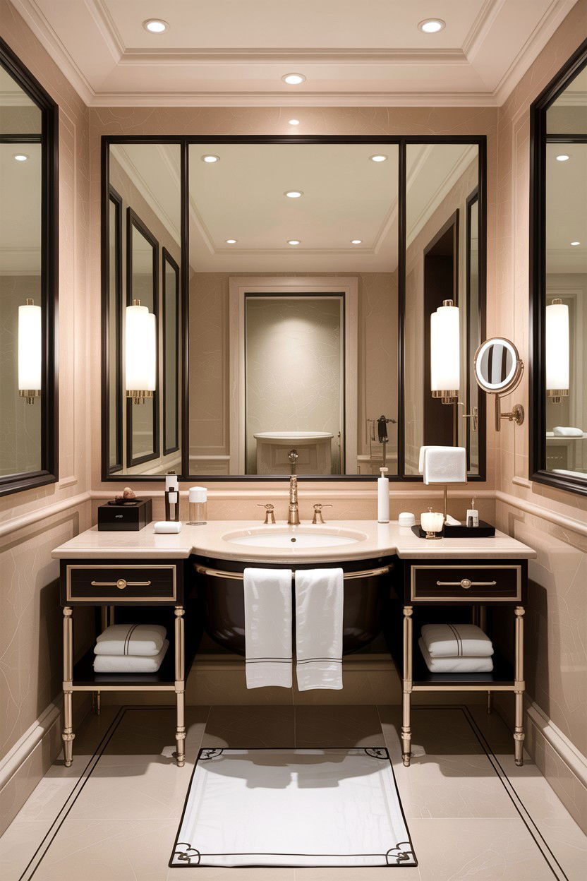 Luxury Hotel Bathroom - 30 interior designer bathroom ideas