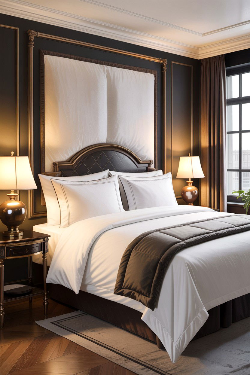 Luxury Hotel Bedding - 30 bedroom layered bedding ideas