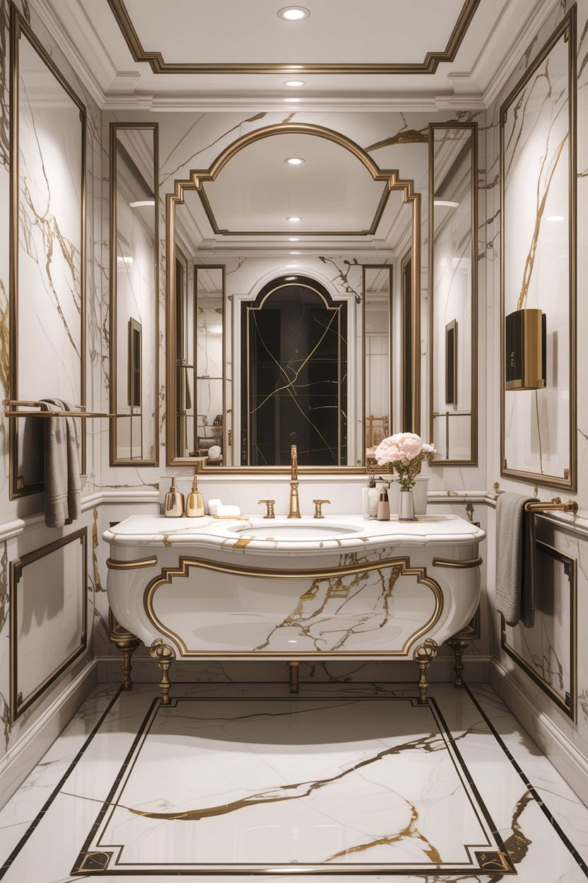 Luxury Marble Bathroom - 30 gorgeous bathroom ideas