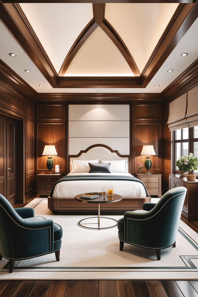 Luxury Master Bedroom Vaulted Ceiling - 30 bedroom vaulted ceiling ideas
